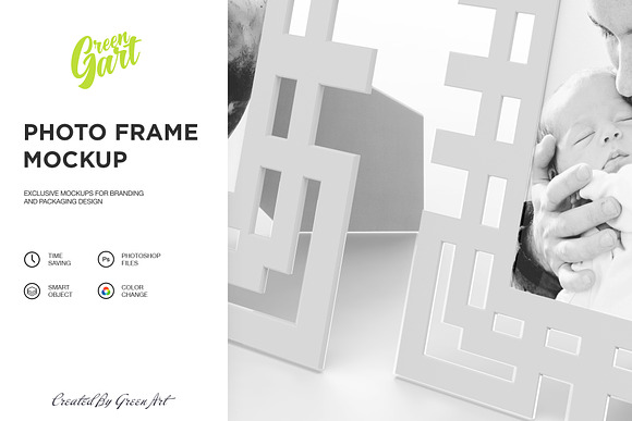 4 PSD Photo Frame Mockup in Print Mockups - product preview 13