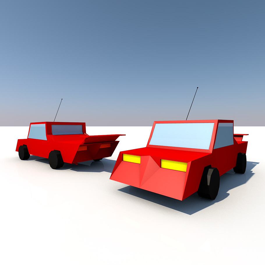 Low Poly Vehicles in Vehicles - product preview 5