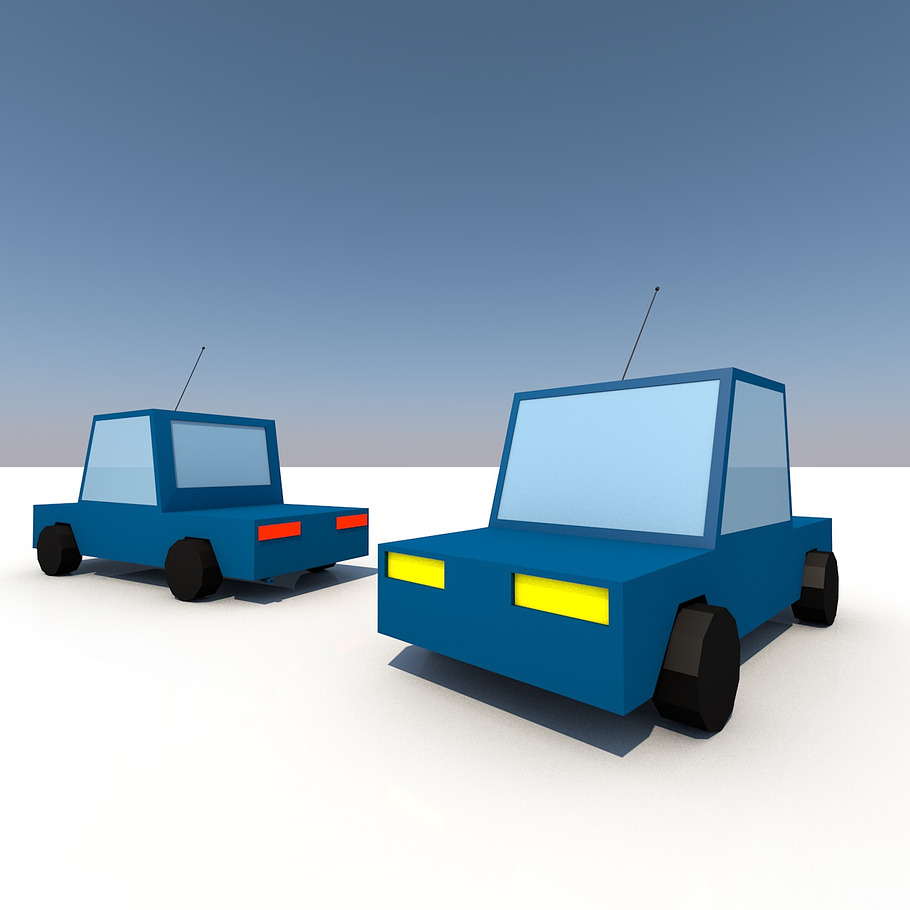 Low Poly Vehicles in Vehicles - product preview 6