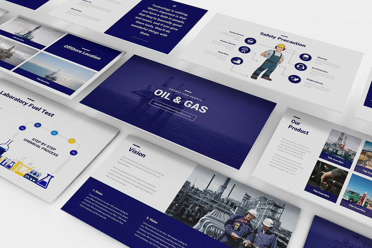 Oil and Gas Keynote Template in Keynote Templates - product preview 8