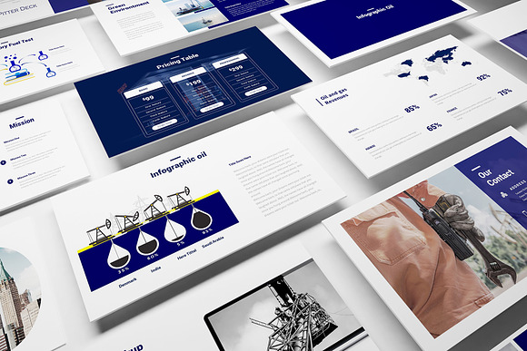 Oil and Gas Keynote Template in Keynote Templates - product preview 1