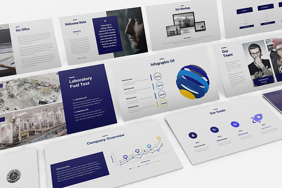 Oil and Gas Keynote Template in Keynote Templates - product preview 3
