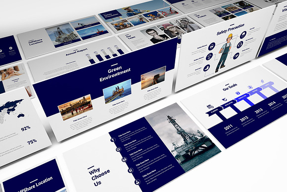 Oil and Gas Keynote Template in Keynote Templates - product preview 5