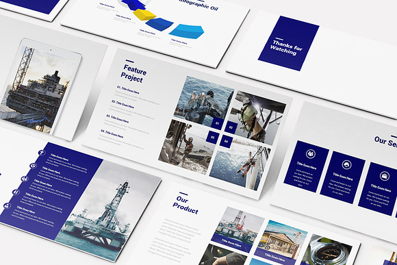 Oil and Gas Keynote Template in Keynote Templates - product preview 6