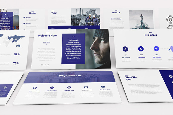 Oil and Gas Keynote Template in Keynote Templates - product preview 7