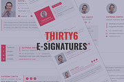 Thirty6 - HTML Email e-signatures