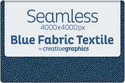 Seamless Blue Fabric Textile Texture