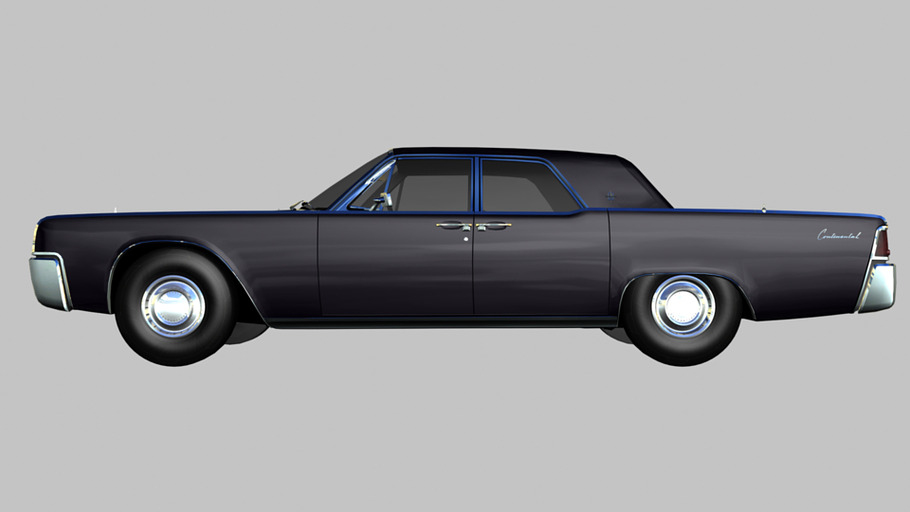 1962 Lincoln Continental in Vehicles - product preview 2