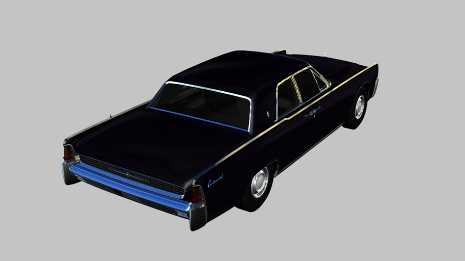1962 Lincoln Continental in Vehicles - product preview 6