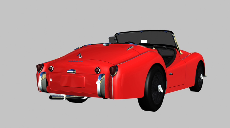 1962 Triumph TR3B in Vehicles - product preview 1