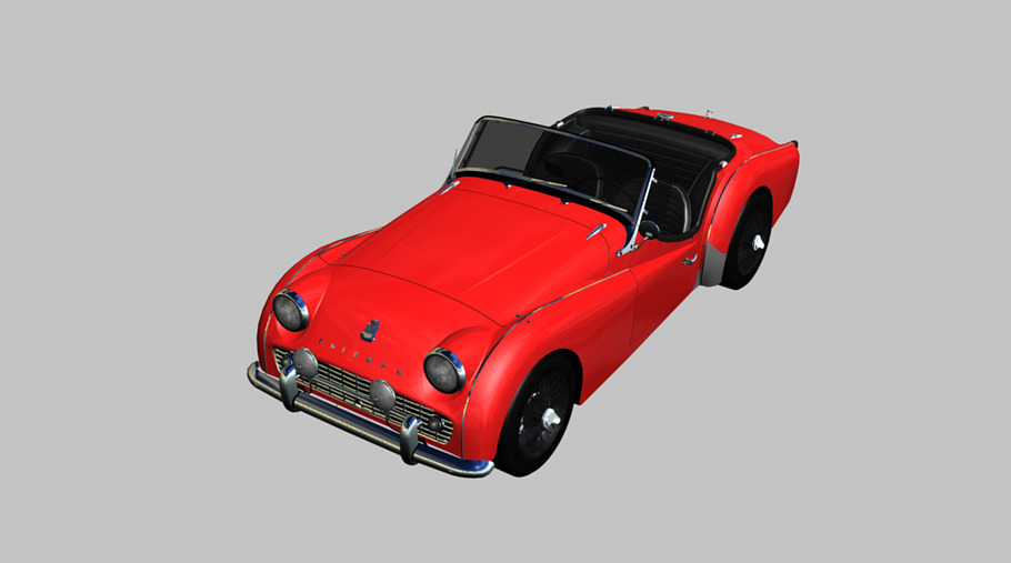 1962 Triumph TR3B in Vehicles - product preview 5