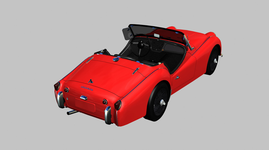 1962 Triumph TR3B in Vehicles - product preview 6