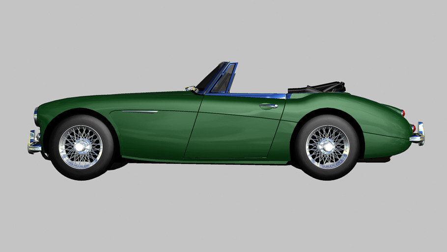 1965 Austin-Healey 3000 in Vehicles - product preview 2