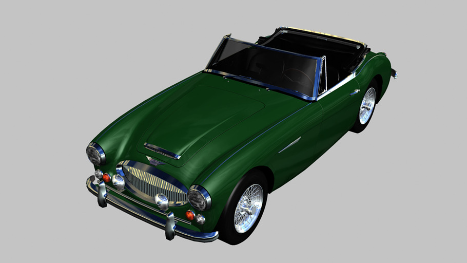1965 Austin-Healey 3000 in Vehicles - product preview 5