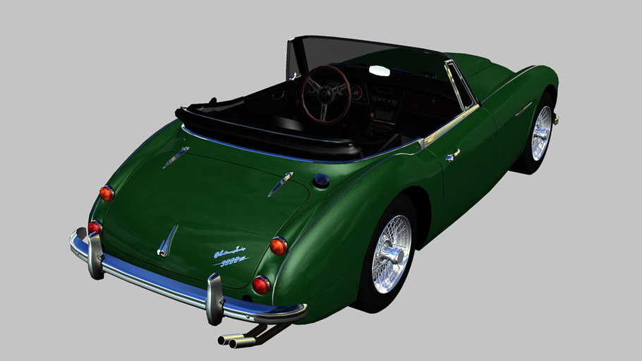 1965 Austin-Healey 3000 in Vehicles - product preview 6