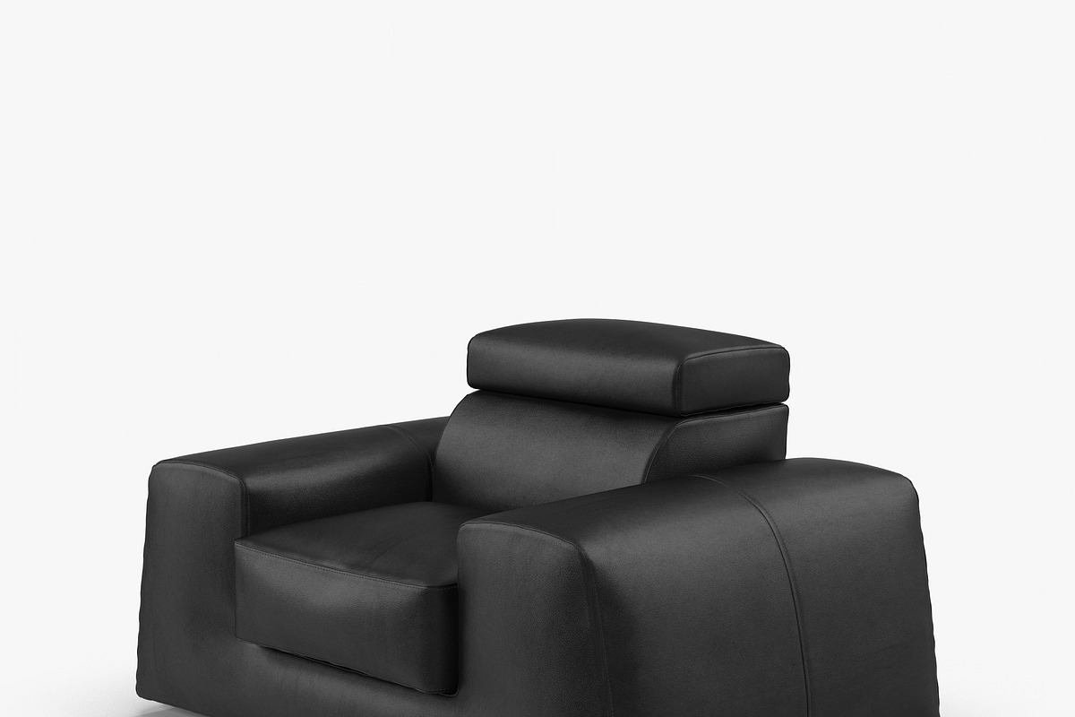 Leather armchair BOSS in Furniture - product preview 8