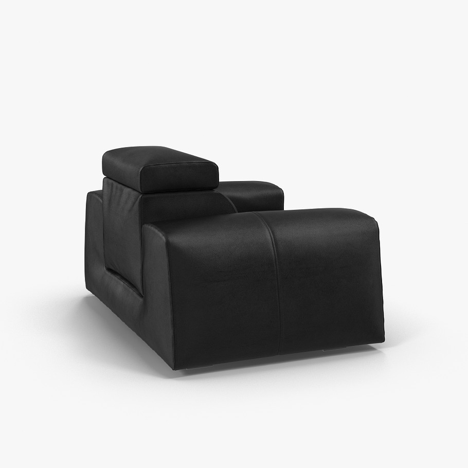 Leather armchair BOSS in Furniture - product preview 5