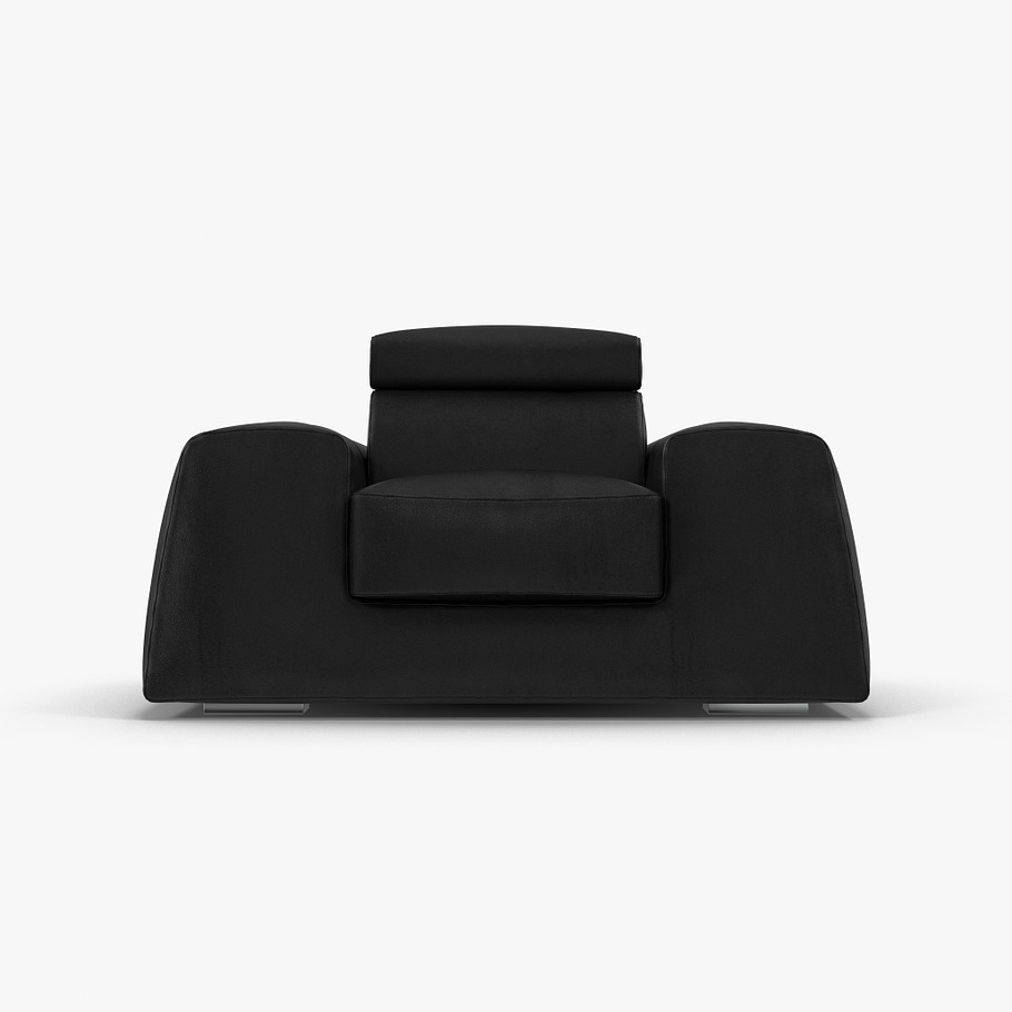 Leather armchair BOSS in Furniture - product preview 8