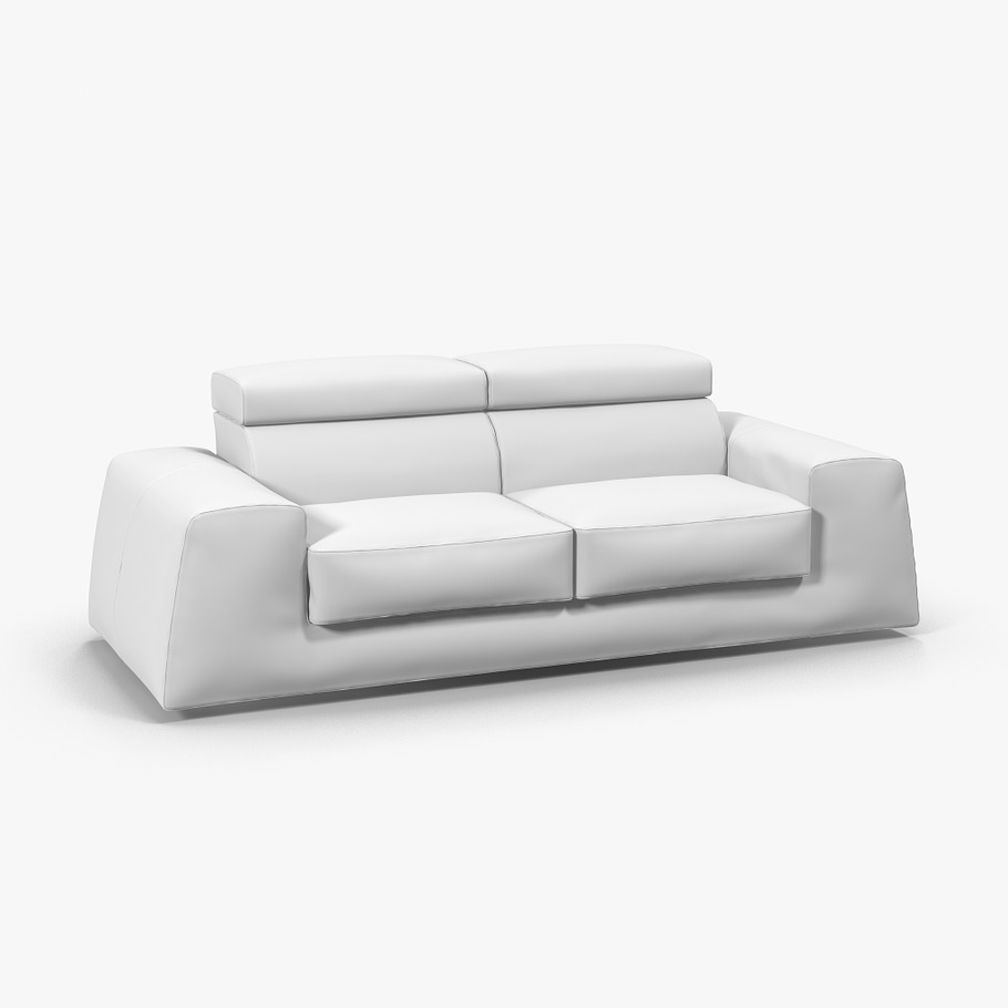 Leather sofa BOSS in Furniture - product preview 12