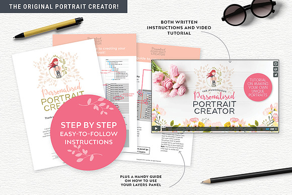 Personalised Portrait Creator in Illustrations - product preview 30