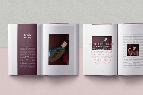 Grete Magazine Template in Magazine Templates - product preview 3