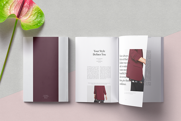 Grete Magazine Template in Magazine Templates - product preview 9