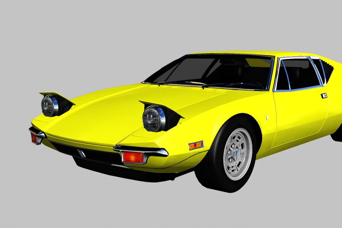 1971 De Tomaso Pantera in Vehicles - product preview 8