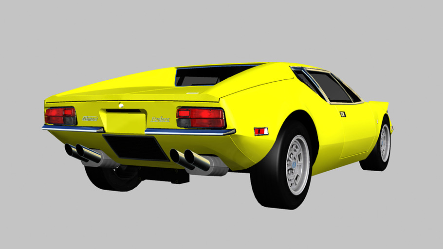 1971 De Tomaso Pantera in Vehicles - product preview 1