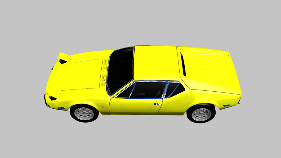 1971 De Tomaso Pantera in Vehicles - product preview 3