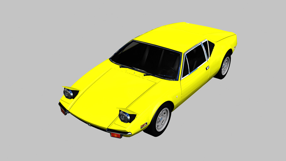 1971 De Tomaso Pantera in Vehicles - product preview 5