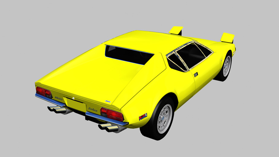 1971 De Tomaso Pantera in Vehicles - product preview 6
