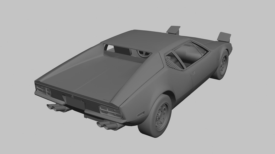 1971 De Tomaso Pantera in Vehicles - product preview 7
