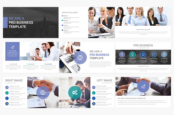 Pro Business PowerPoint Template in PowerPoint Templates - product preview 4