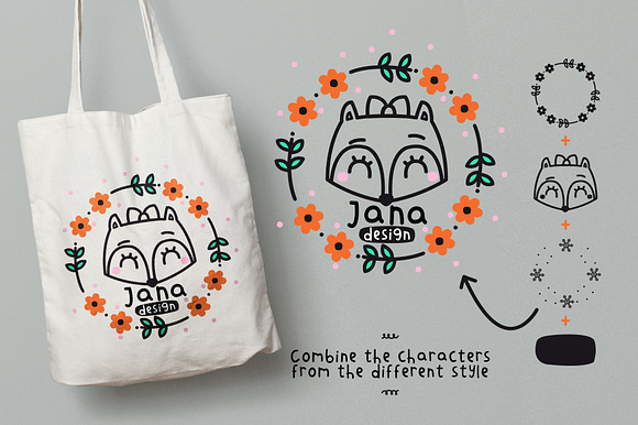 Cala dingbat font-floral elements in Symbol Fonts - product preview 2
