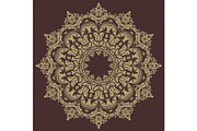 Orient Vector Pattern. Abstract Background