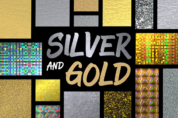 24 Silver and Gold Styles in Photoshop Layer Styles - product preview 5