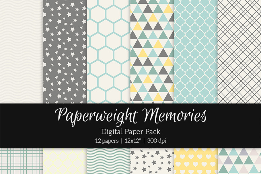 Patterned Paper - Spring Memories