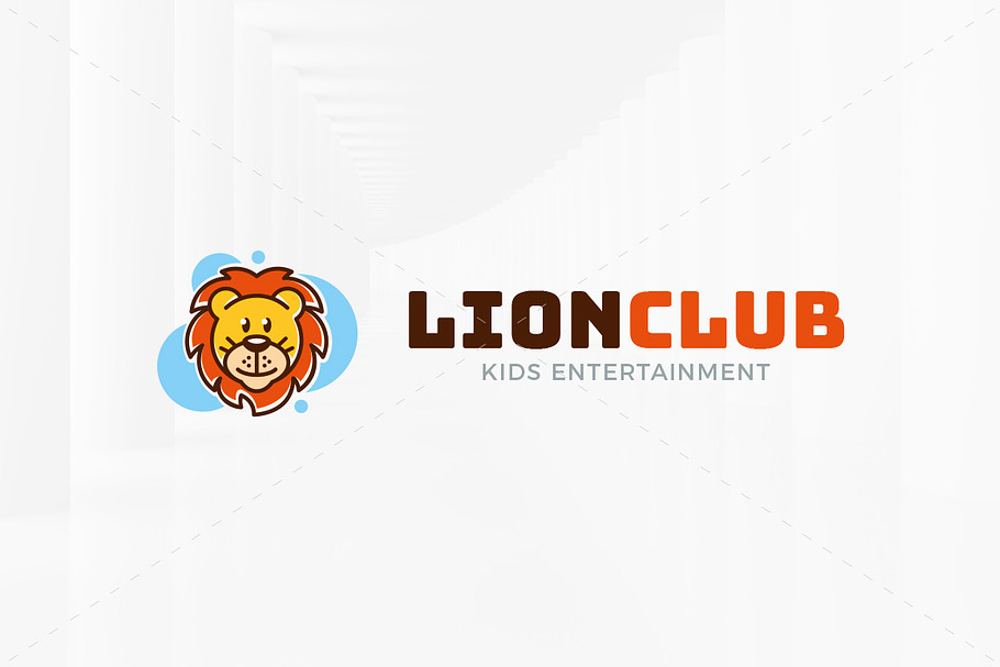 Lion Club Logo Template