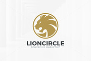 Lion Circle Logo Template