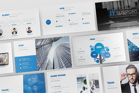 IT Support Powerpoint Template in PowerPoint Templates - product preview 4