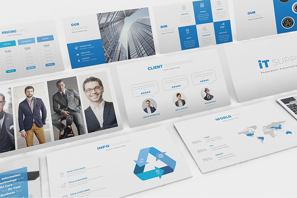 IT Support Keynote Template in Keynote Templates - product preview 8