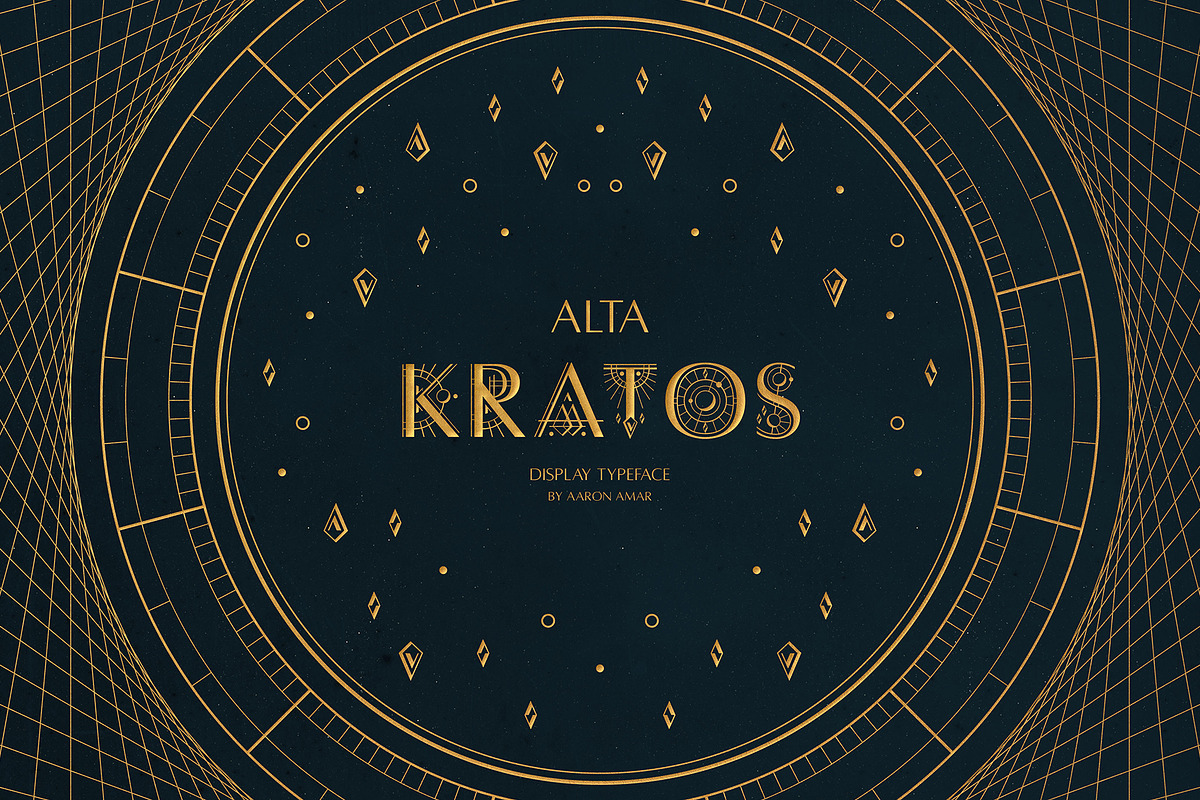 Alta Kratos in Display Fonts - product preview 8