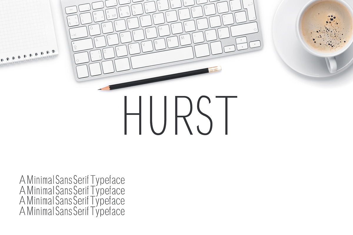 Hurst Sans Serif Font Family Pack in Sans-Serif Fonts - product preview 8
