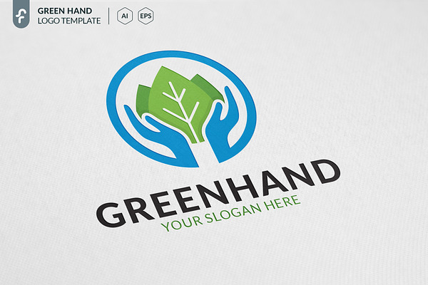 Green Hand Logo