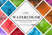 Monochromatic Watercolor Backgrounds