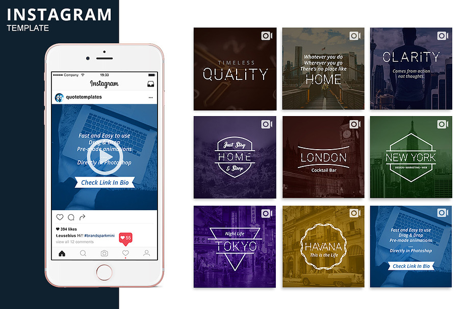 Minima Animated Template in Instagram Templates - product preview 8