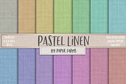 Pastel Linen Textures