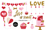 Love Is Sweet Graphics & Patterns