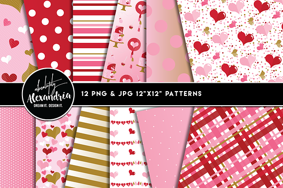 Love Is Sweet Graphics & Patterns in Illustrations - product preview 1