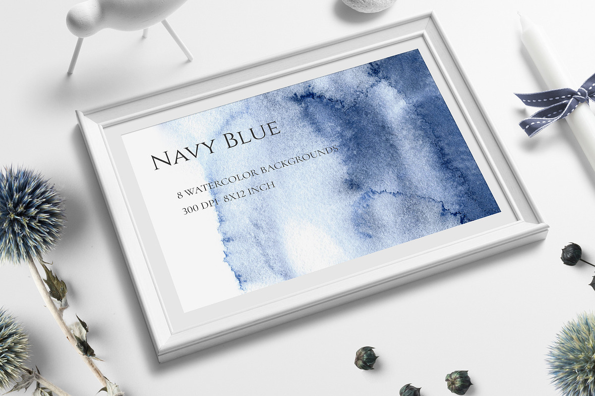 Navy Blue Ombre Texture in Textures - product preview 8